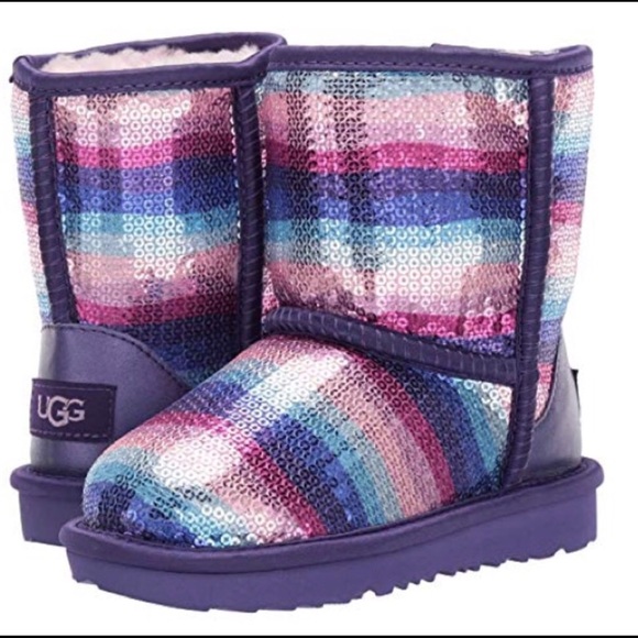 rainbow toddler boots